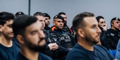 Novos guardas vão passar por capacitação antes de sair às ruas para evitar crimes. Fotos: Divulgação/PMV