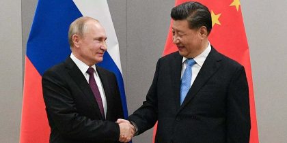 Putin e Xi Jinping | Foto Mikhail Klimentyev | Kremlin