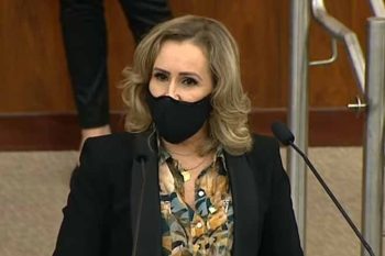 Patrícia Alba fez discurso forte na Assembleia Legislativa contra derrubada do plebiscito pela base do governo Eduardo Leite