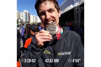 Com perfil de atleta, Guilherme não conseguia subir um andar de escadas nem medicado com broncodilatadores e corticóide