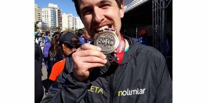 Com perfil de atleta, Guilherme não conseguia subir um andar de escadas nem medicado com broncodilatadores e corticóide