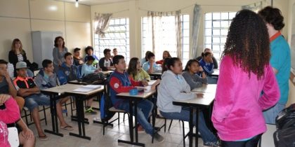 Na segunda etapa da campanha atores vão às escolas falar sobre prevenção à Aids. Foto: PMV/DV