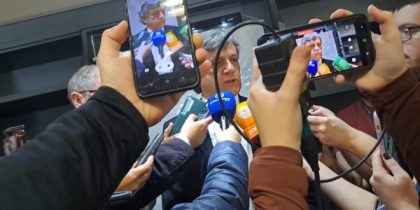 O ainda presidente da Agas, Antônio Cesa Longo, alvo dos holofotes na última Expoagas sob sua gestão. Foto: Silvestre Silva Santos