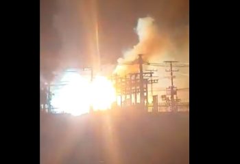 foto subestação ceee Incêndio na subestação da CEEE em Viamão deixou comunidade no entorno da estrutura com medo