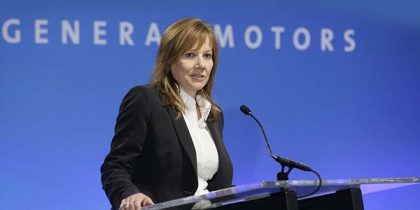 Mary Barra, CEO da GM