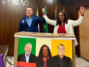 Fátima Maria (PT) e Aldemarzinho Aprato(PSB)