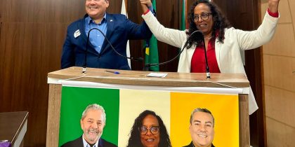 Fátima Maria (PT) e Aldemarzinho Aprato(PSB)